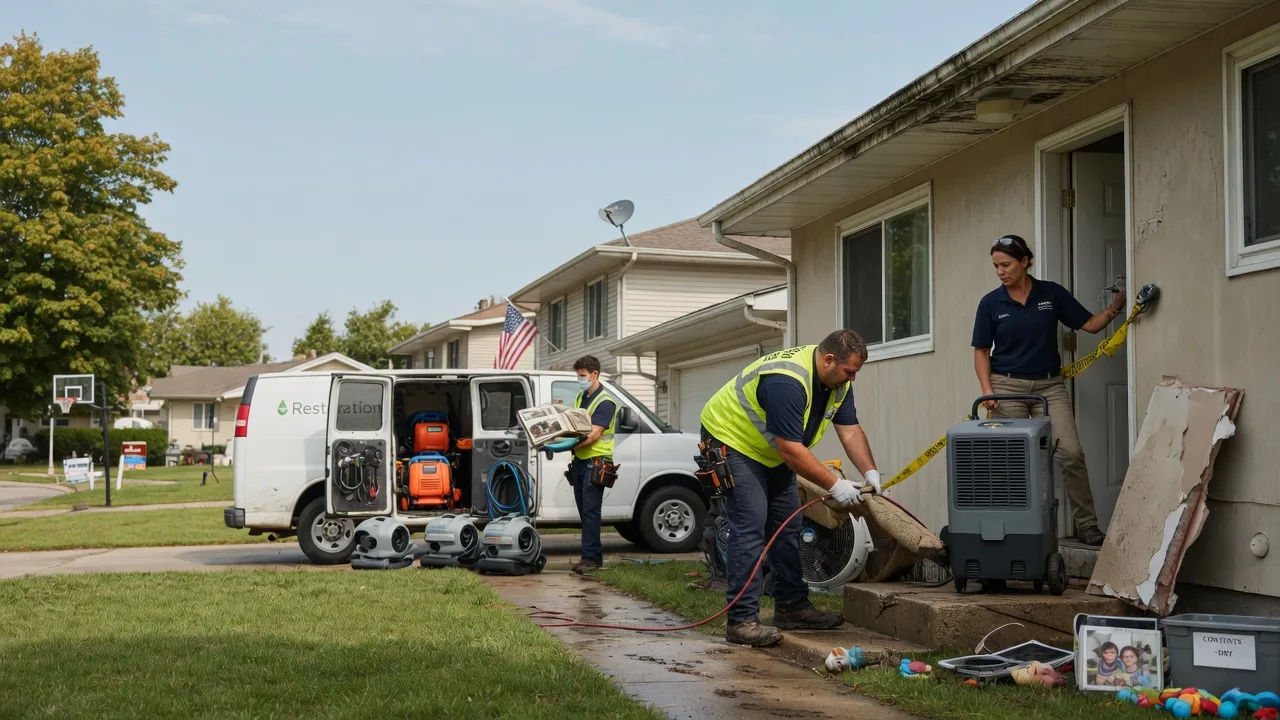 Water Damage Restoration in Centerville, KS near me